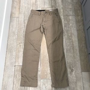 Volcom Tan Pants Size 28